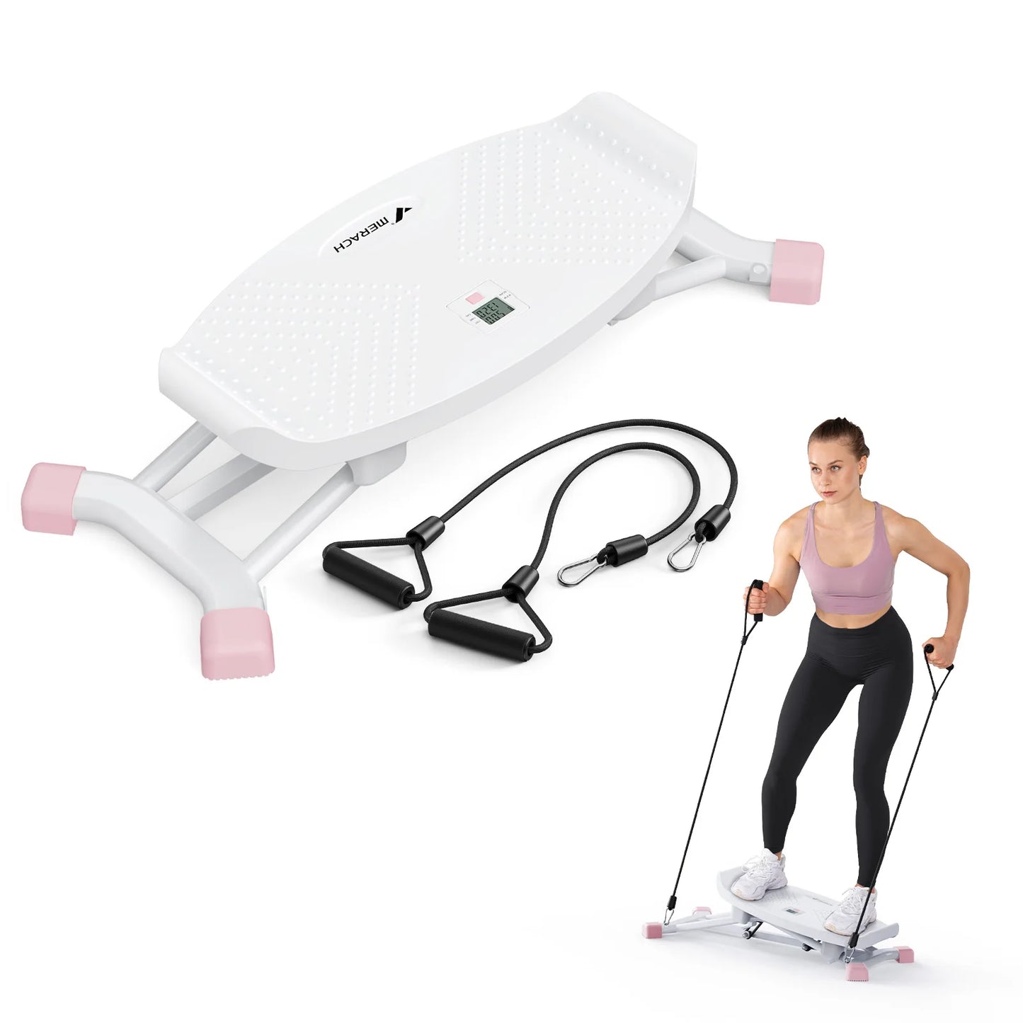 MERACH Ski Machine Simulated Ski Training For Full Body Cardio