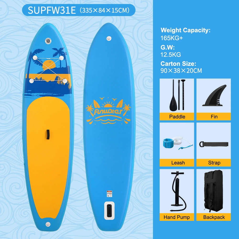 Funwater Ultra-Light Inflatable Stand-Up Paddle Board