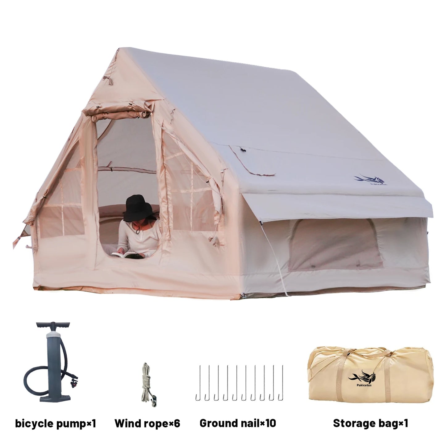 Pakicetus Inflatable Family Camping Tent