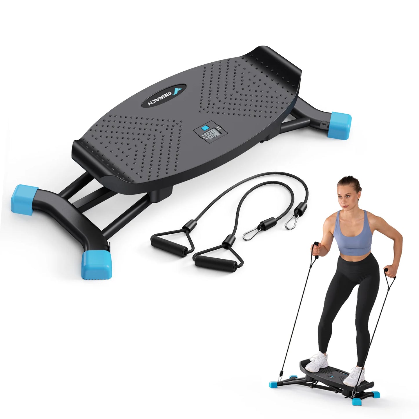 MERACH Ski Machine Simulated Ski Training For Full Body Cardio
