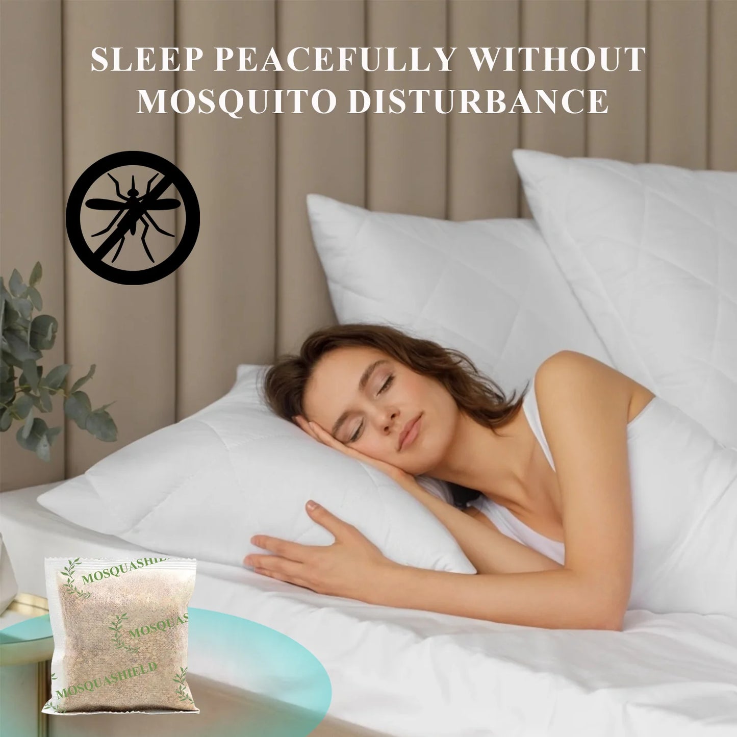Mosquito Repellent Pouches With Peppermint Scent For Indoor Outdoor