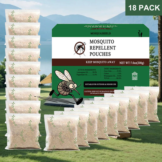 Mosquito Repellent Pouches With Peppermint Scent For Indoor Outdoor