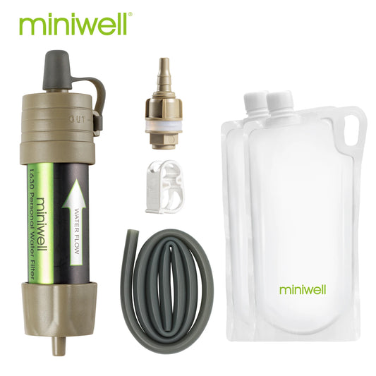 Miniwell L630 Personal Camping Purification Water Filter Straw