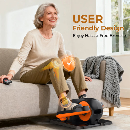 Under Desk Elliptical Machine With 3 Modes And 12 Levels