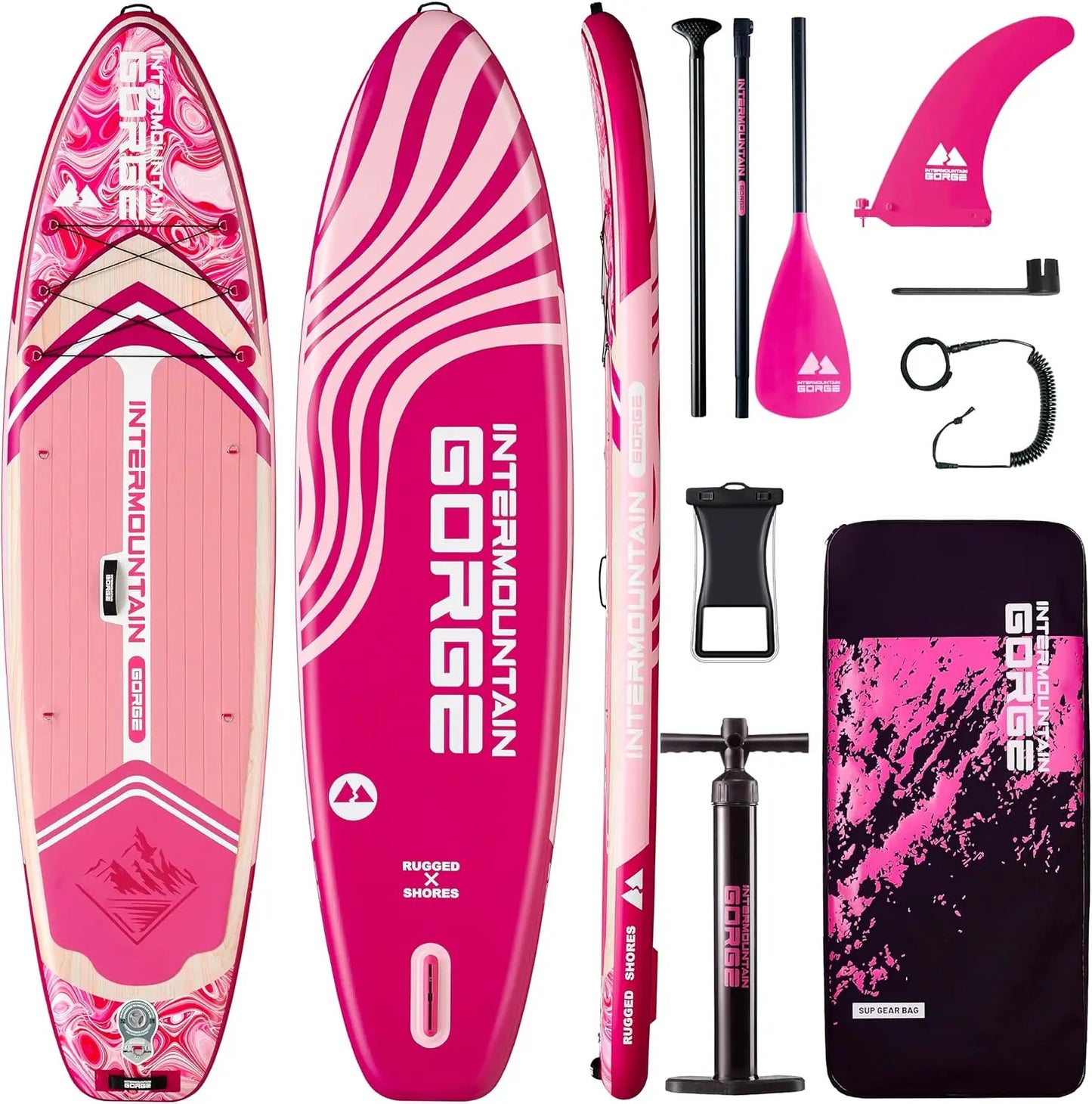 Waterproof Inflatable Paddle Board For Adults With Accessories