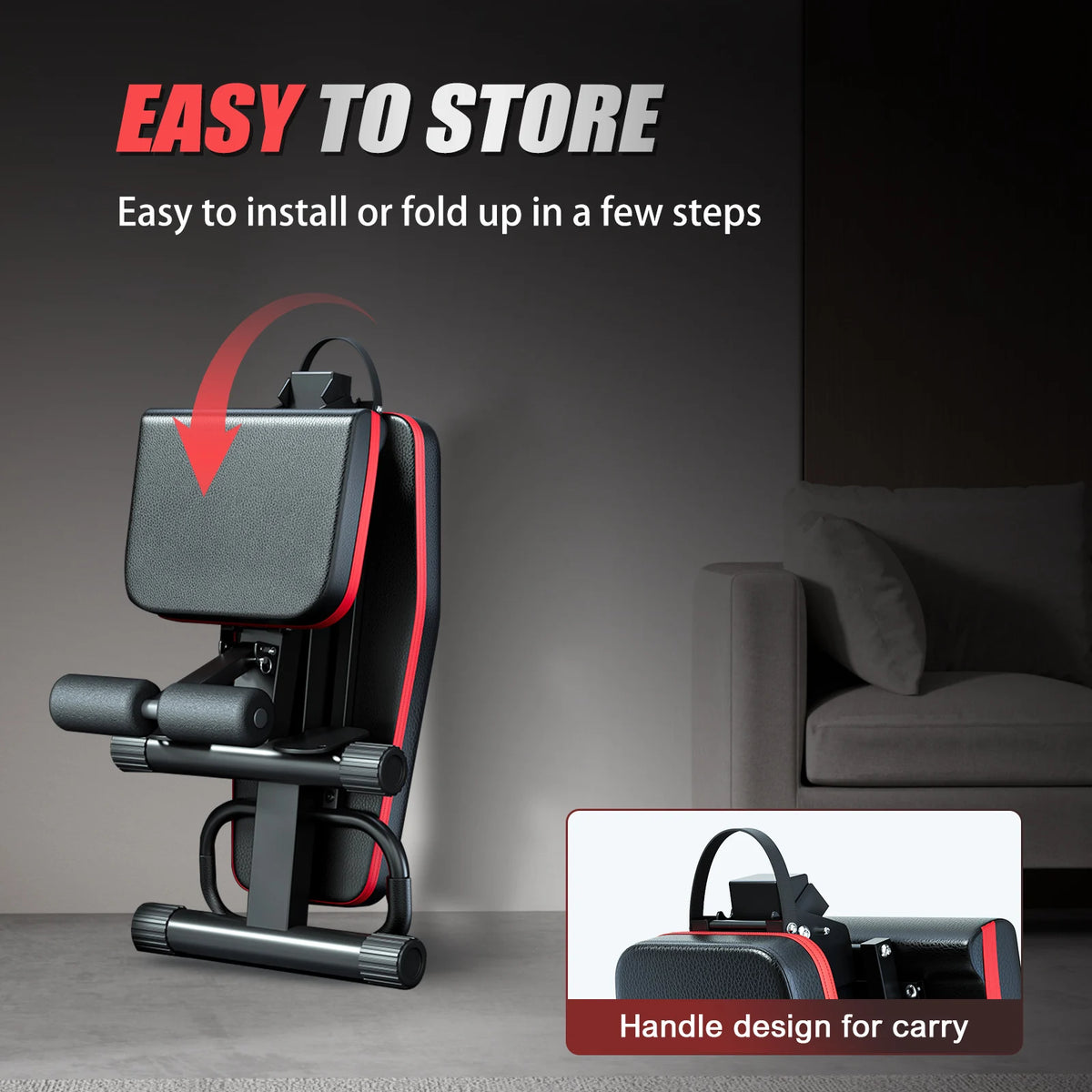 Multifunctional Foldable Dumbbell Bench For Full Body Workouts