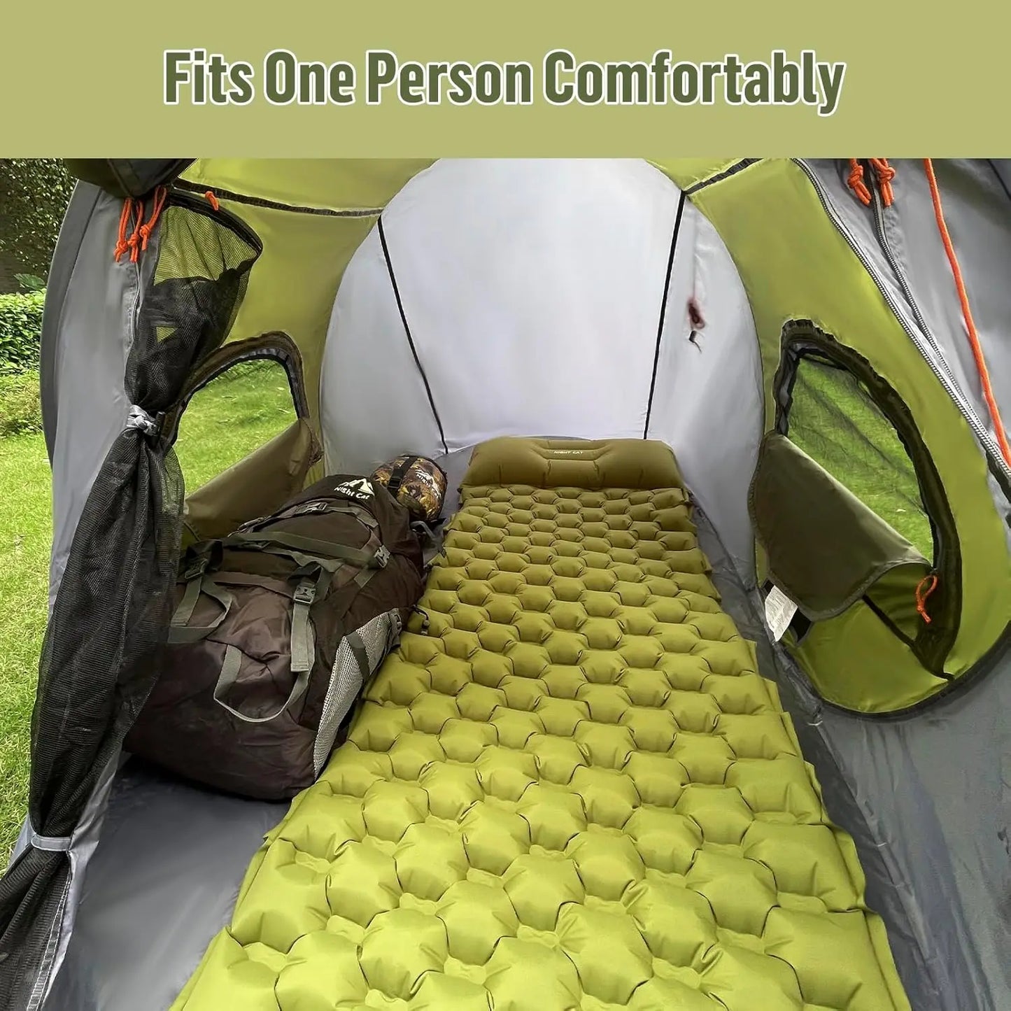 YTYIN Pop Up Camping Tent Waterproof Instant Setup Outdoor
