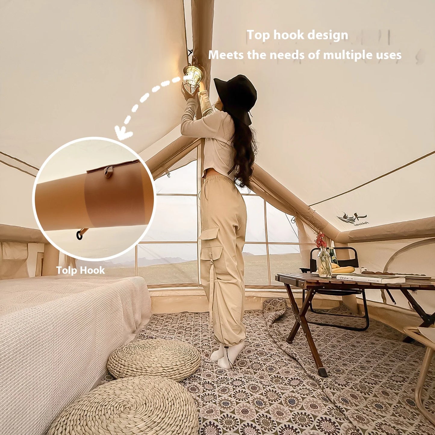 Pakicetus Inflatable Family Camping Tent