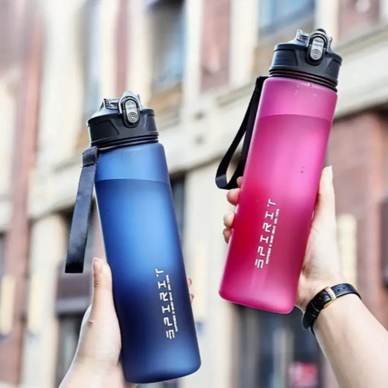 Leak-Proof BPA-Free PC Insulated Sports Water Bottle With Straw