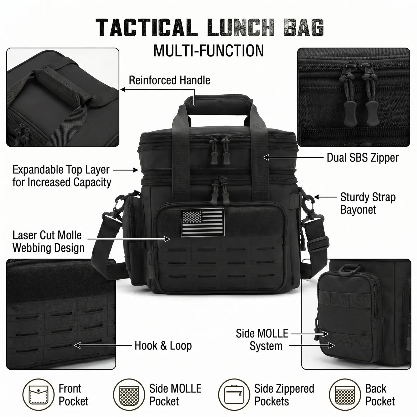 ReFire Gear Insulated Picnic Cooler Bag