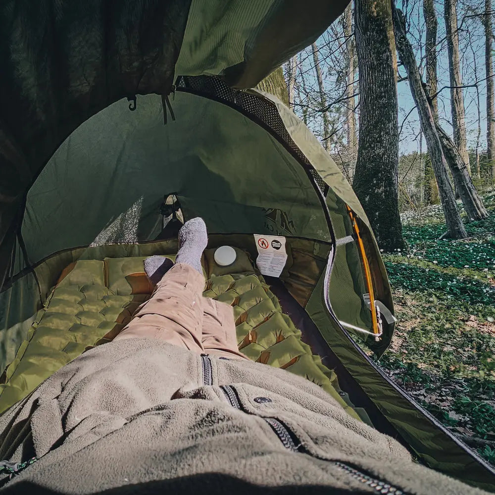 Night Cat Hammock Tent With Mosquito Net Rainfly Storage