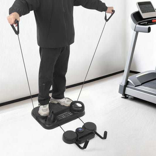 Pilates Board Multifunctional Abdominal Board With Timer Home Gym