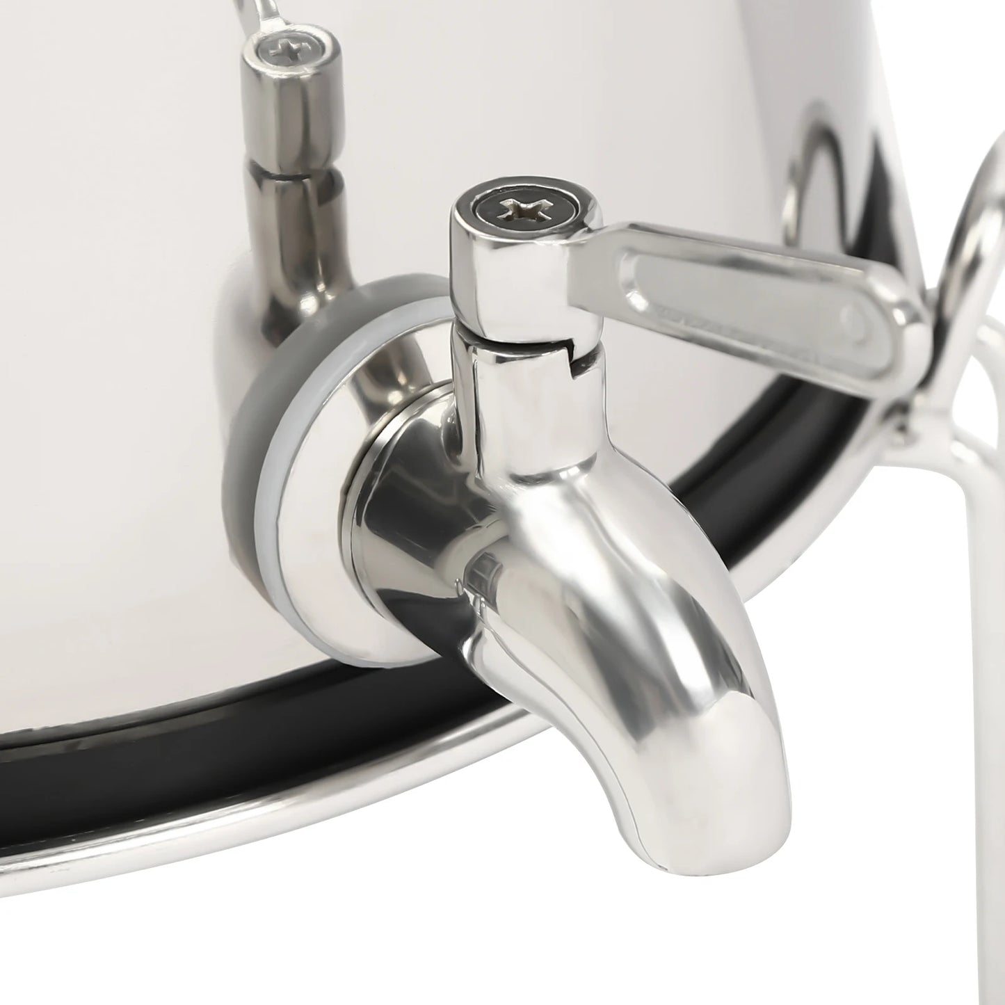 Gravity Fed Water Filter 2.25 Gal 304 Stainless Steel Countertop System