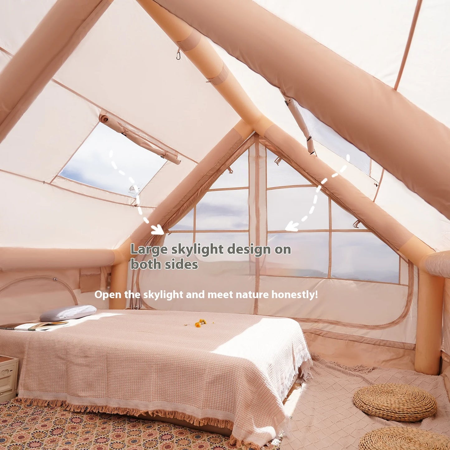 Pakicetus Inflatable Family Camping Tent