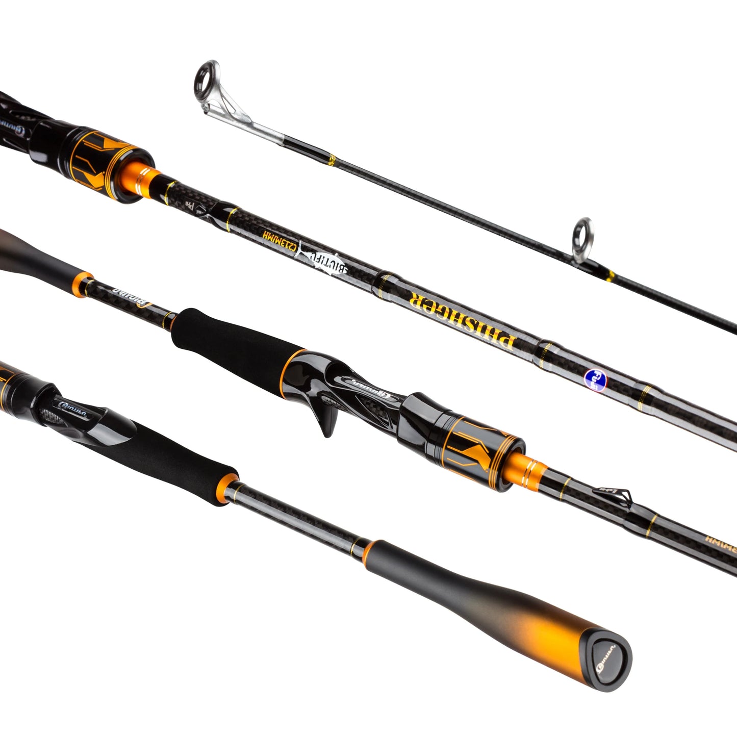 BIUTIFU Spinning Casting Rod With Fuji Guides Carbon