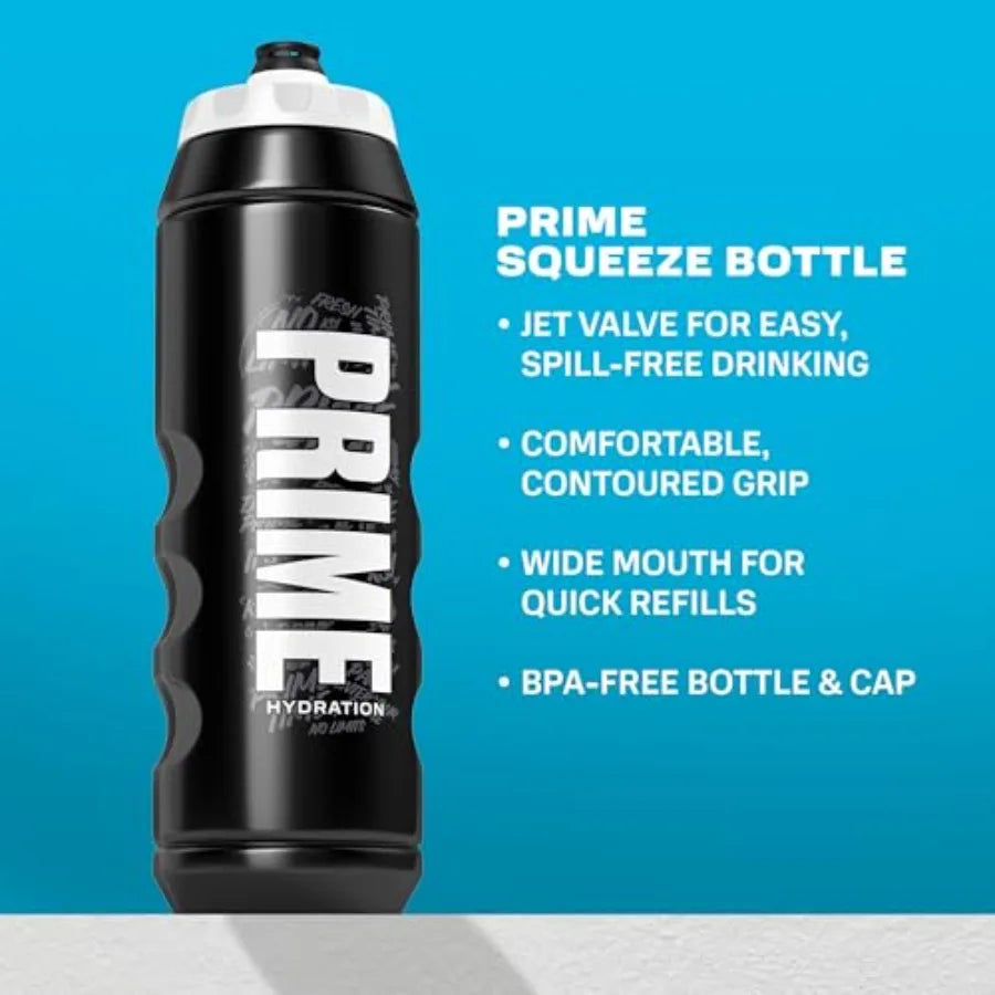 Graffiti Squeeze Water Bottle BPA Free Leakproof
