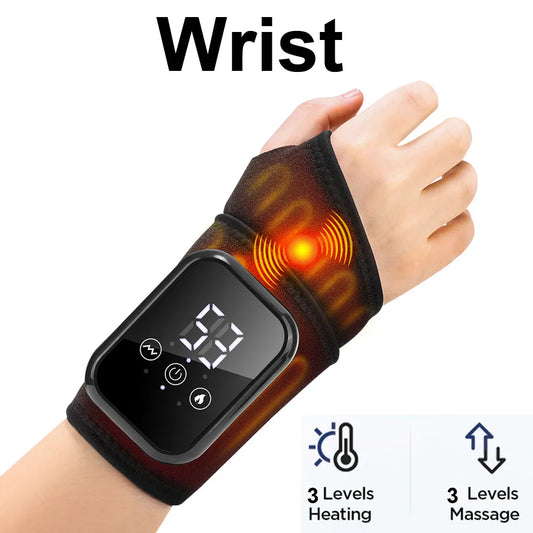 Hailicare Heated Ankle Massager With Heat And Vibration