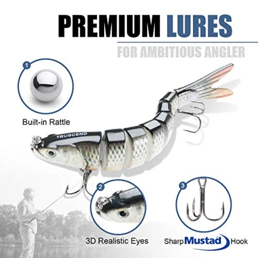 Swimmax Easy Catch Bream Lure With BKK Hooks Vibrating Rattling