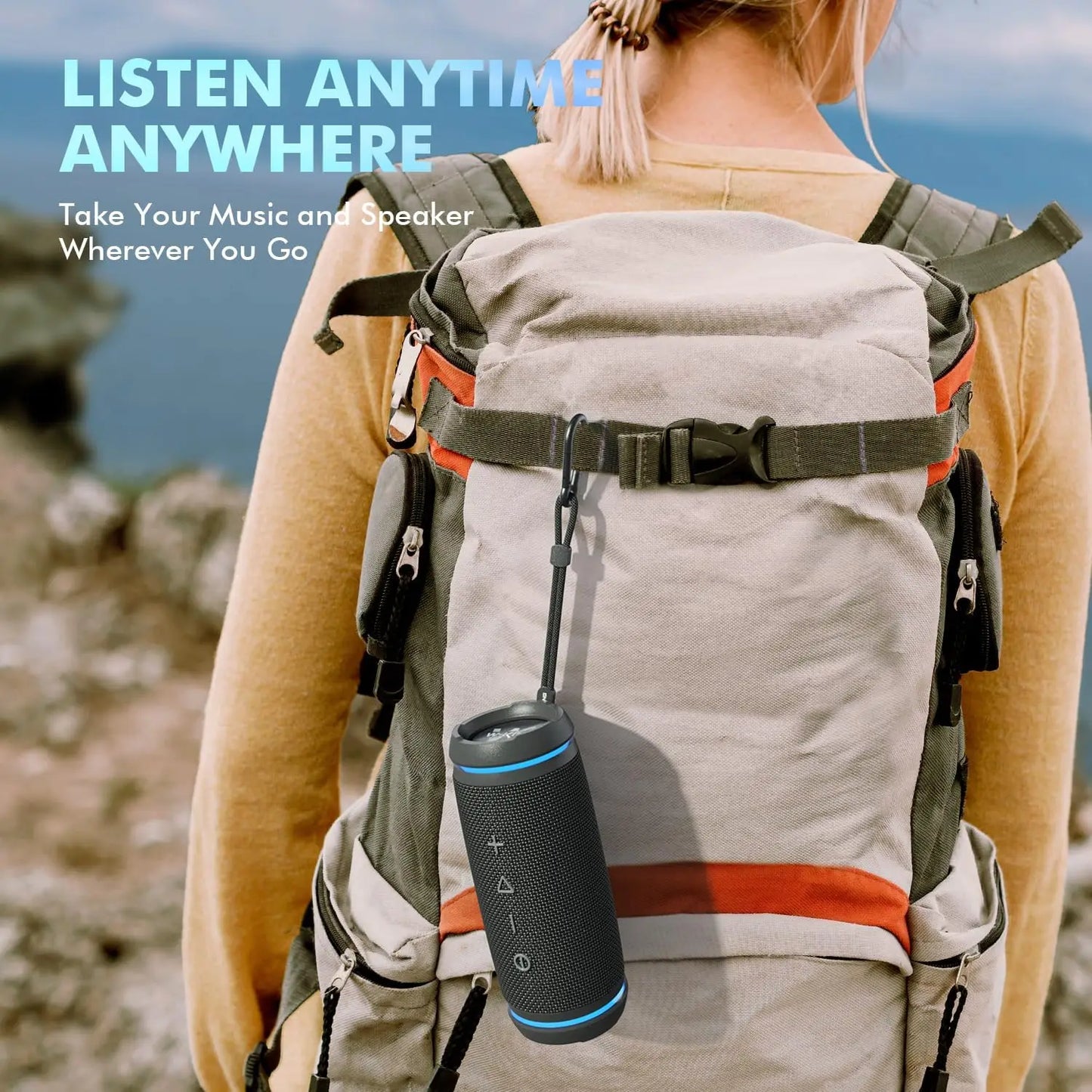 W-King BT226 Portable Bluetooth Speaker 36W Bass IPX6 Waterproof