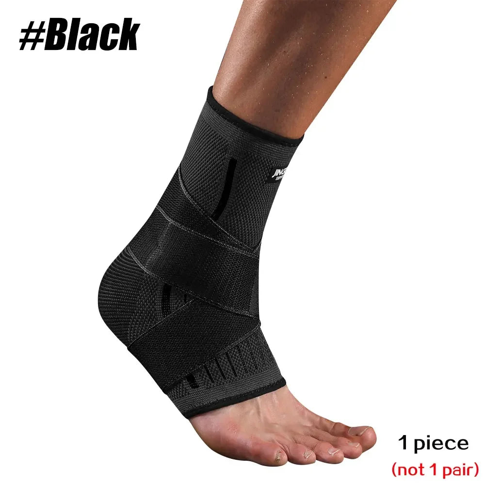 STAWIN Ankle Brace Compression Sleeve Adjustable Support