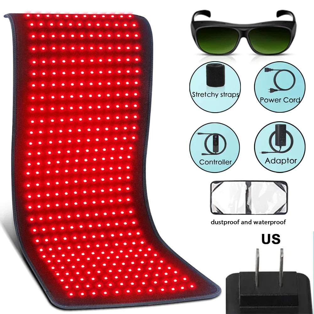 Astarexin Red Light Therapy Heating Pad For Body And Back Pain Relief
