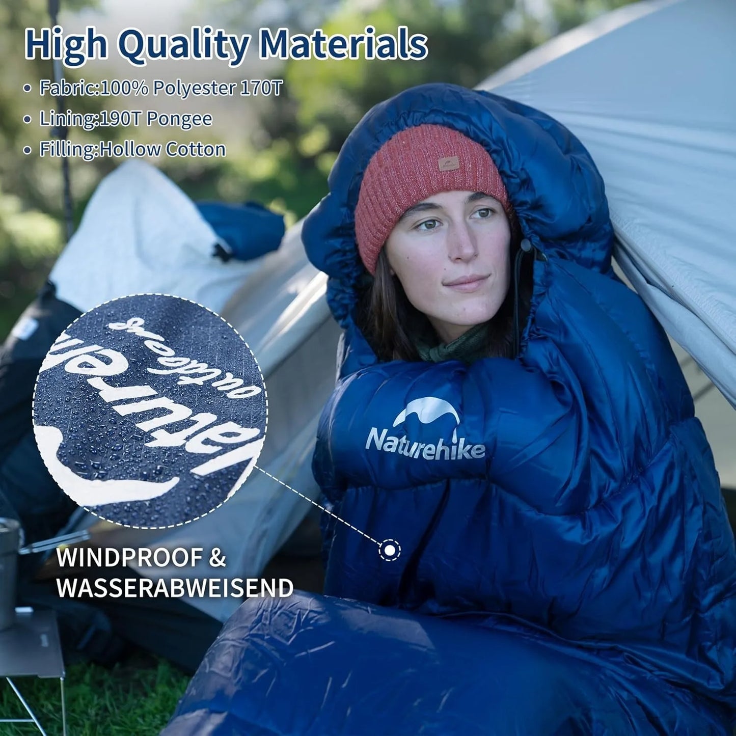 Naturehike Mummy Sleeping Bag For Adults MJ300 MJ600