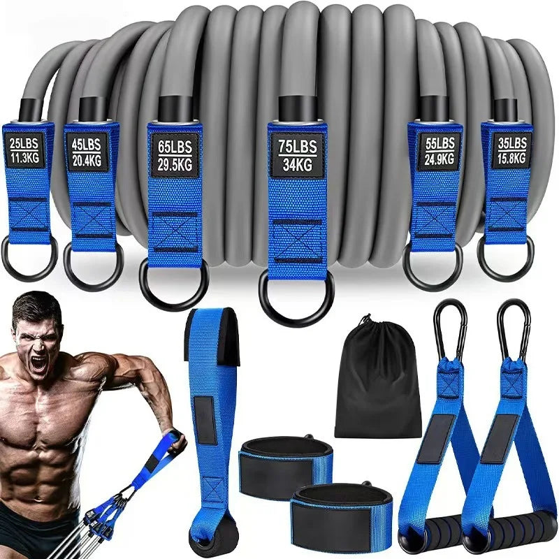 Resistance Training Strap With Handle For Strength And Fitness
