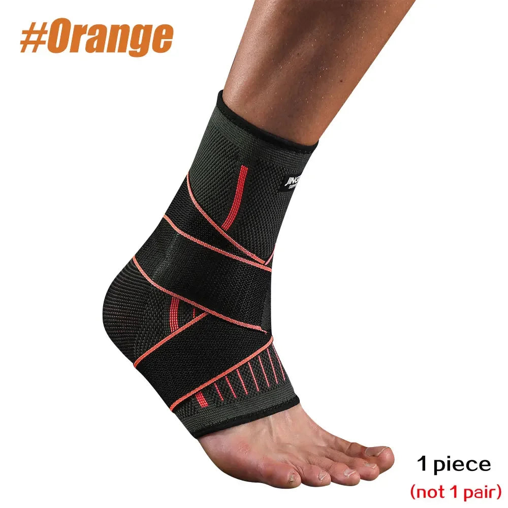 STAWIN Ankle Brace Compression Sleeve Adjustable Support