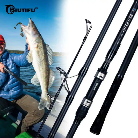 BIUTIFU BigFish Carp Surfcasting Rod Carbon Fast Action