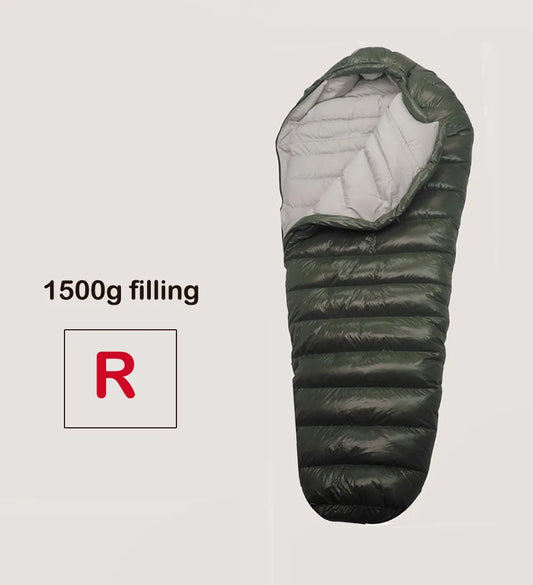 Kamperbox Winter Down Sleeping Bag for Cold Weather Camping