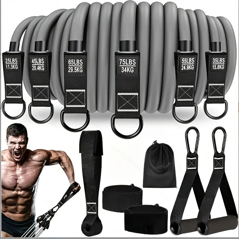 Resistance Training Strap With Handle For Strength And Fitness