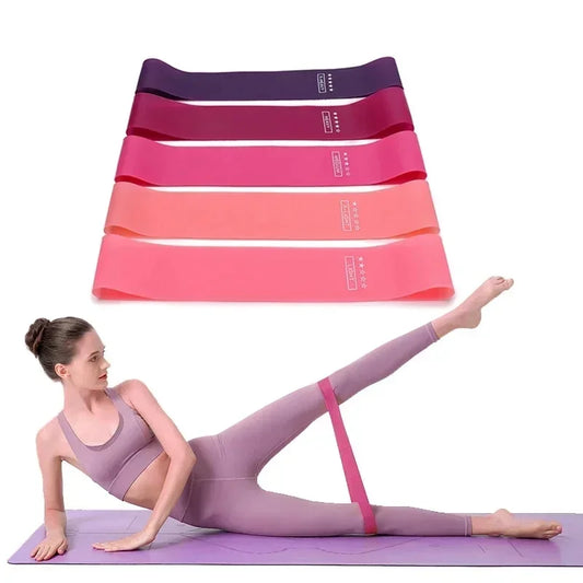 TPE Resistance Loop Bands With Five Levels For Home Workout
