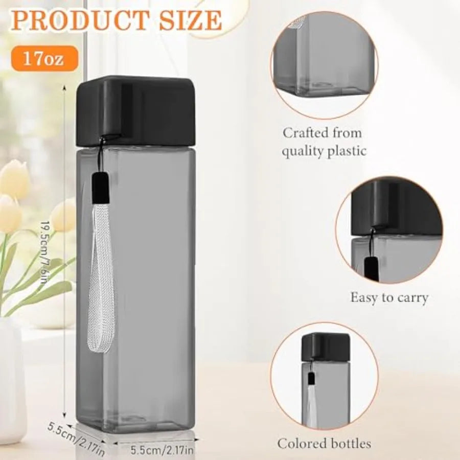 Water Bottles Bulk 30 Pieces Reusable Leak Proof