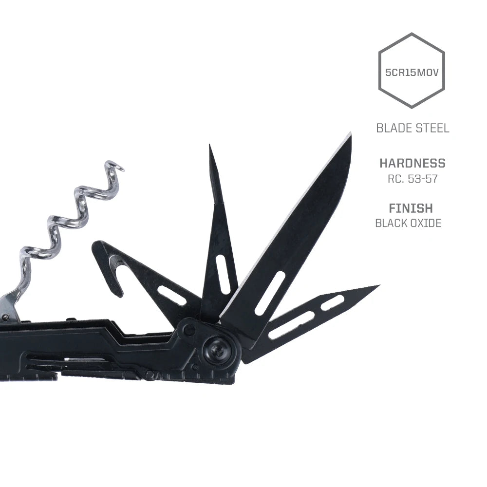 SOG PowerLitre Stainless Steel Multitool With Corkscrew