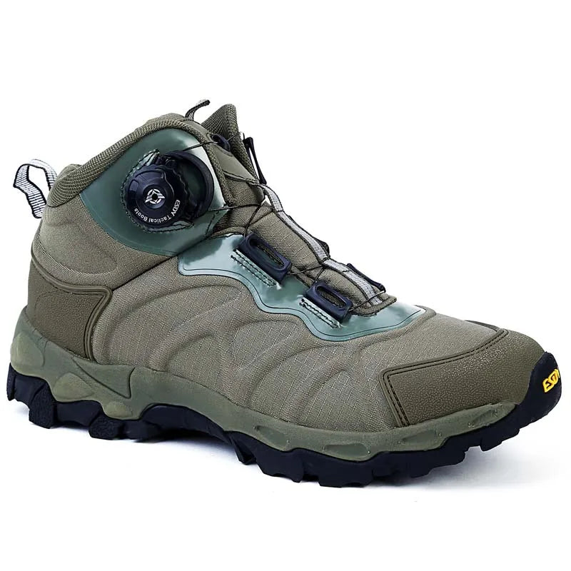 KOLINLOV Mens Waterproof Hiking Boots for Outdoor Adventures