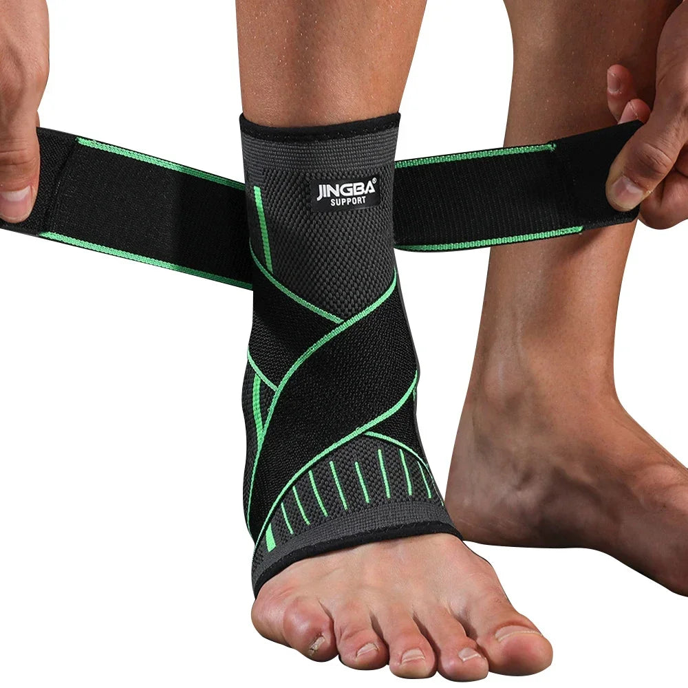 STAWIN Ankle Brace Compression Sleeve Adjustable Support