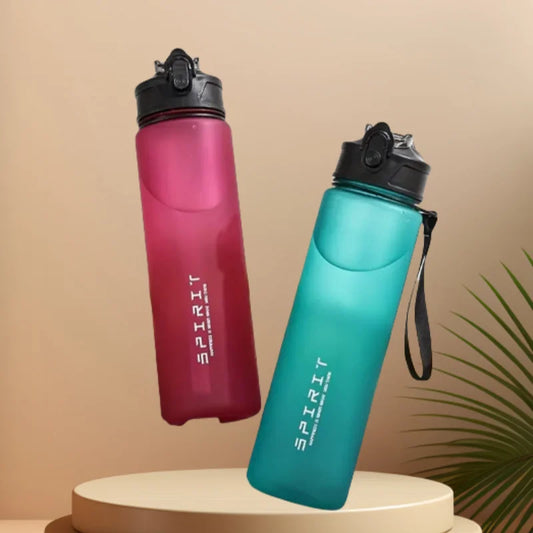 Leak-Proof BPA-Free PC Insulated Sports Water Bottle With Straw