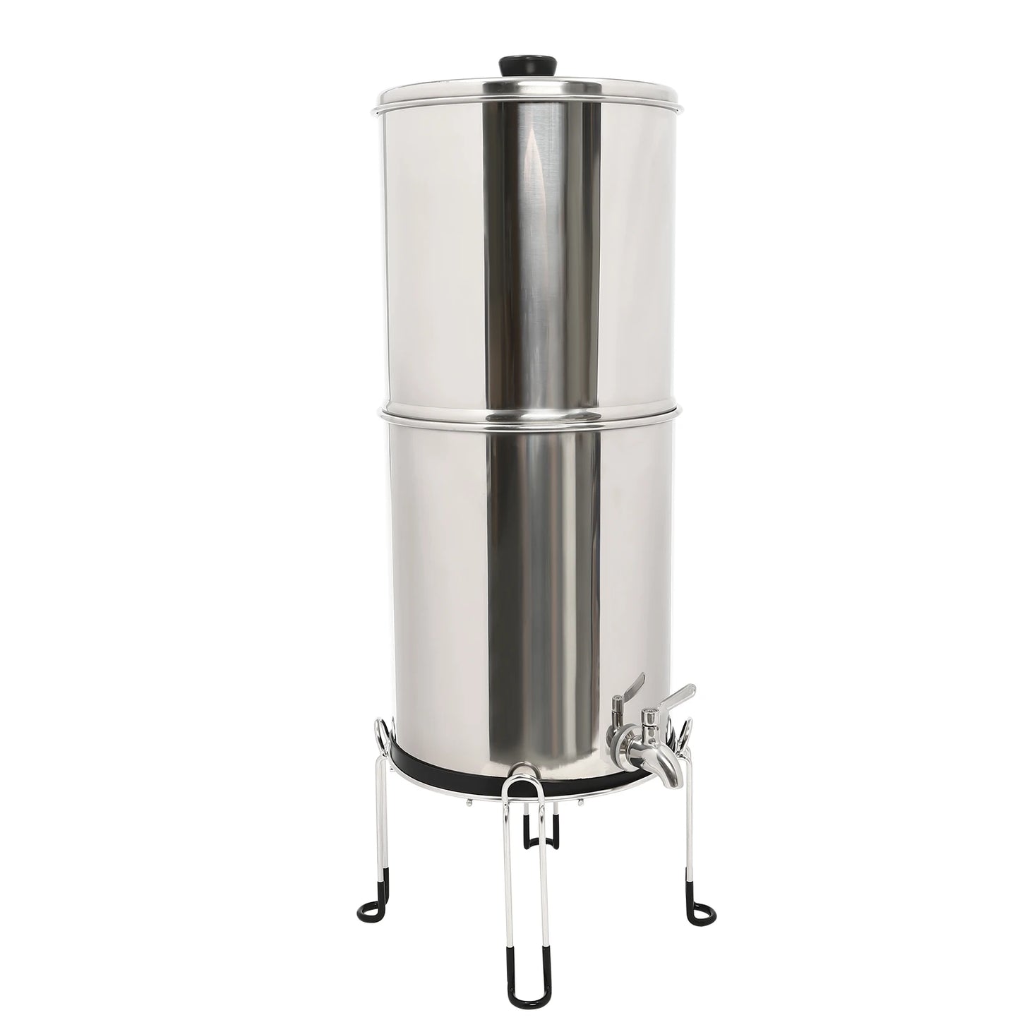 Gravity Fed Water Filter 2.25 Gal 304 Stainless Steel Countertop System