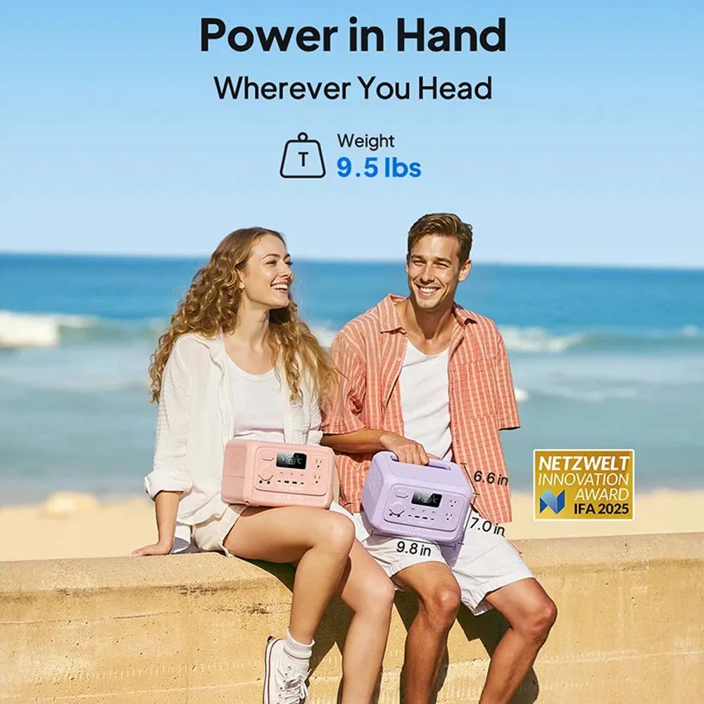 BLUETTI Elite 30 V2 Portable Power Station 288Wh Solar Generator
