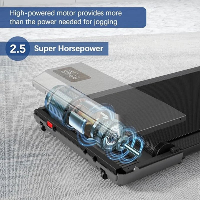 Superun 2.5HP Home Treadmill With LCD Data Display