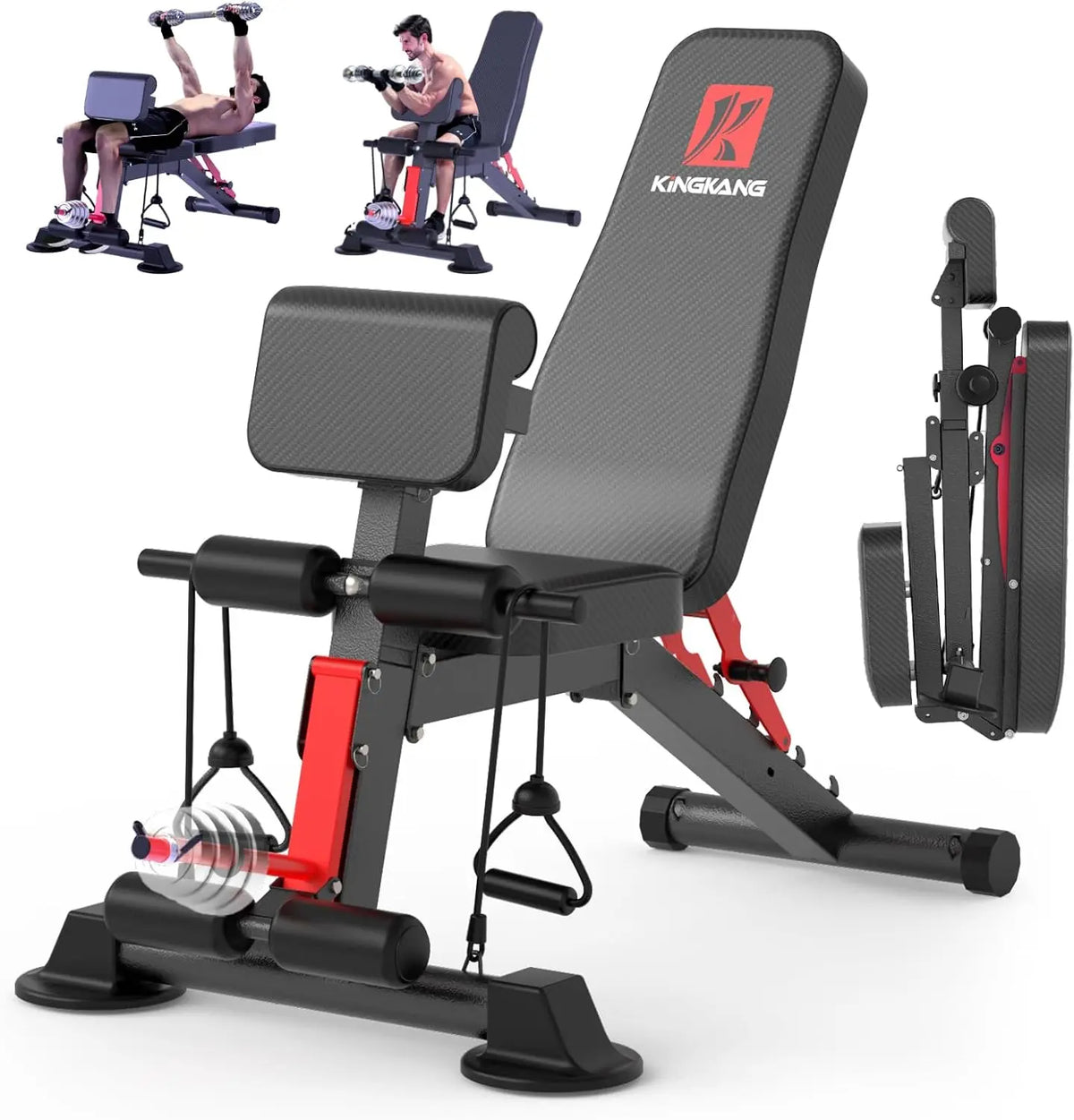Multifunctional Foldable Dumbbell Bench For Full Body Workouts