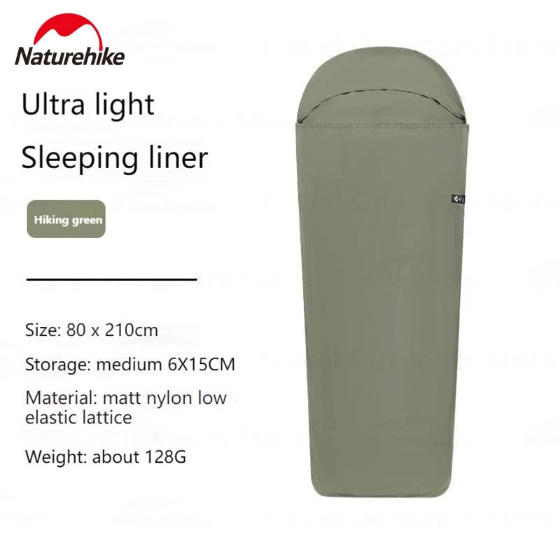 Naturehike Ultralight Sleeping Bag Liner 128g for Camping