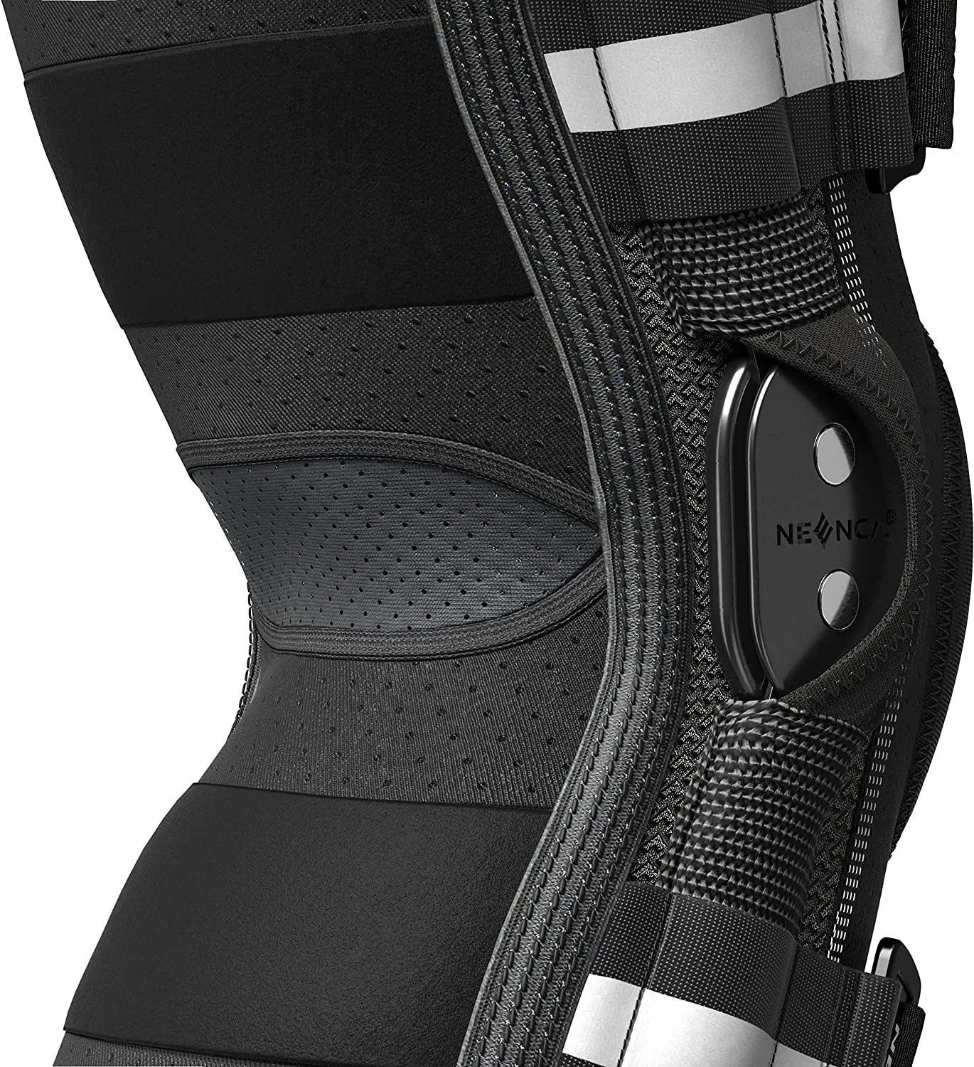 NEENCA Hinged Knee Brace For Pain Relief With Side Stabilizers