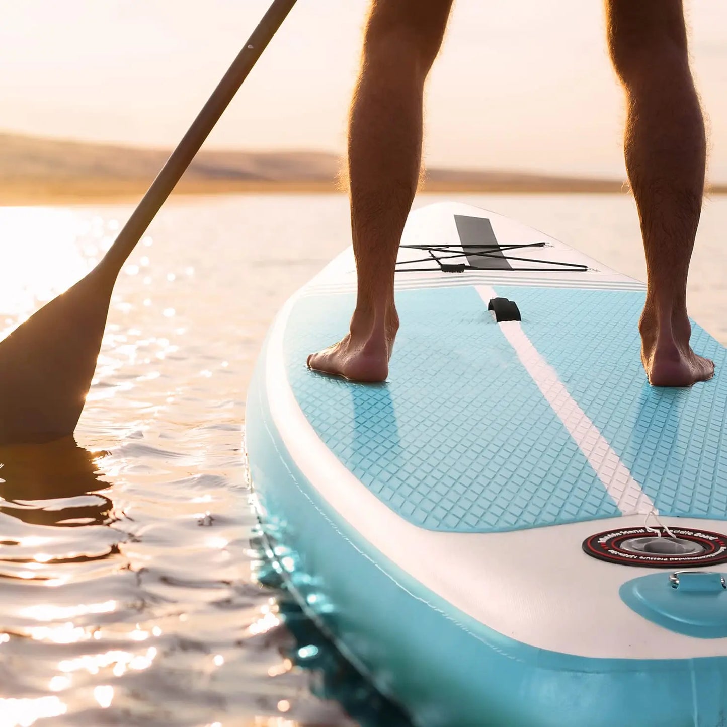 Inflatable Stand Up Paddle Board With Triple Action Pump