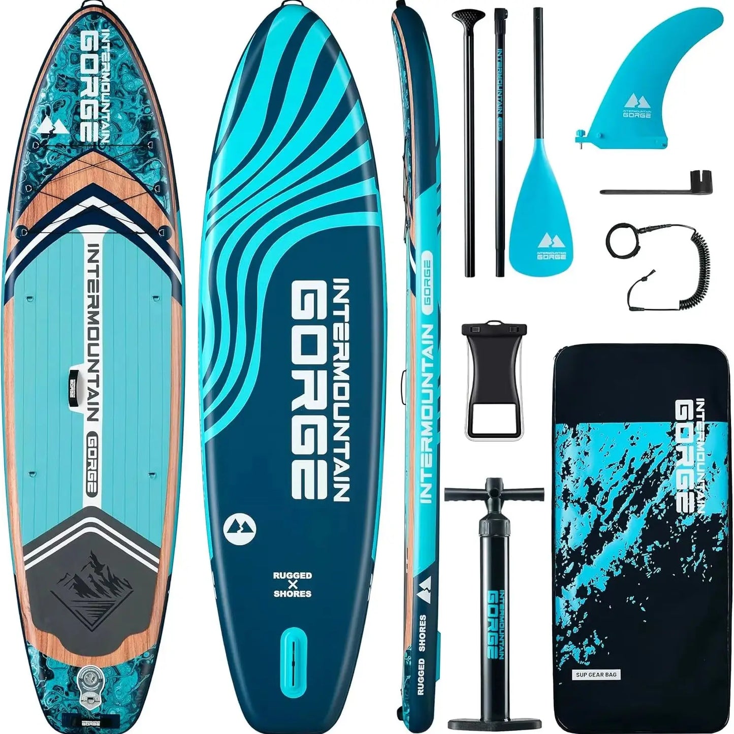 Waterproof Inflatable Paddle Board For Adults With Accessories