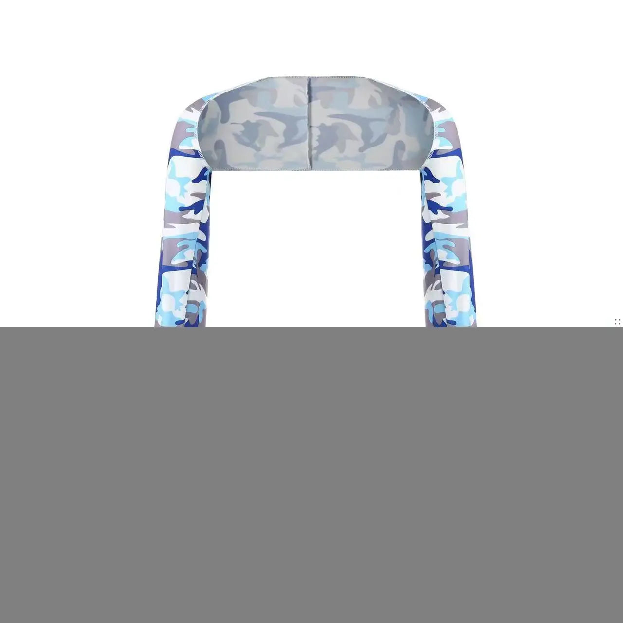 Nylon Ice Silk Arm Sleeves For Outdoor UV Protection
