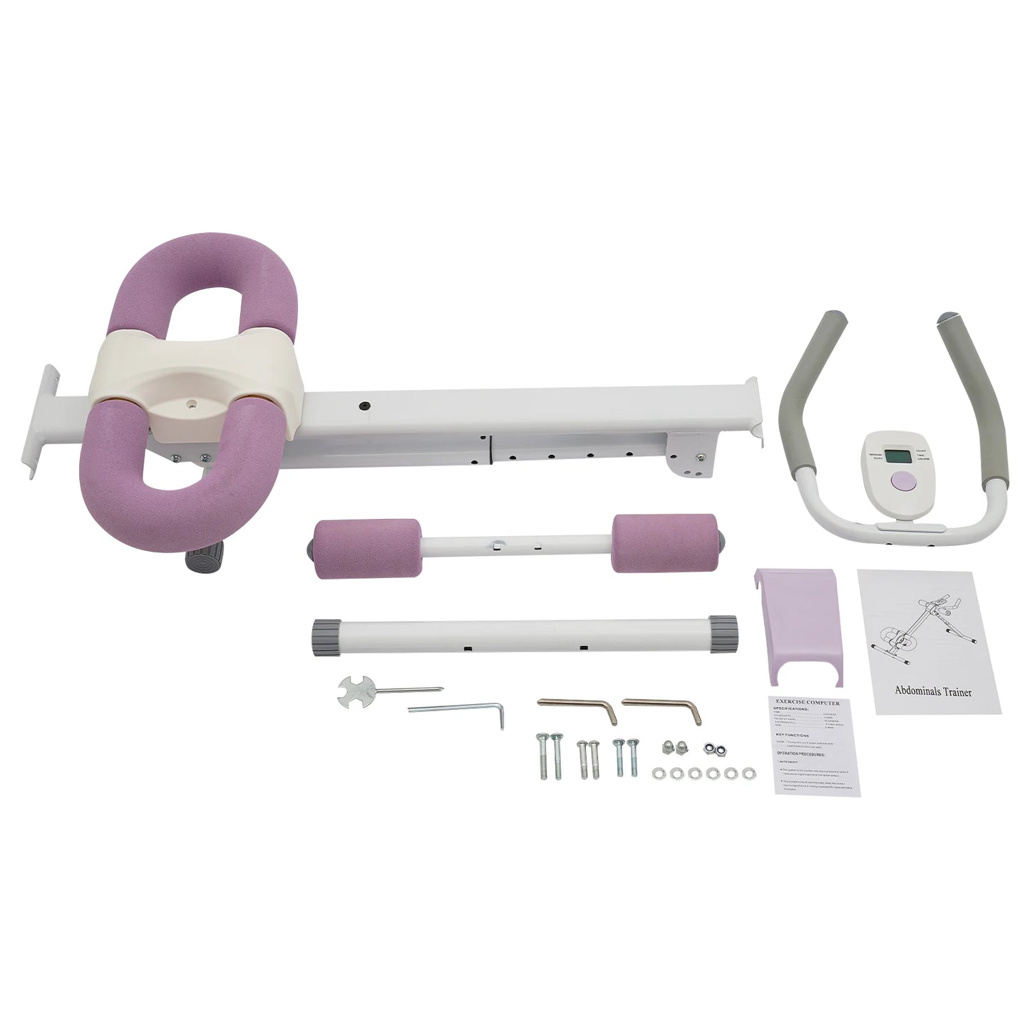 Abdominal Trainer Machine For Home Gym Adjustable Incline And Height