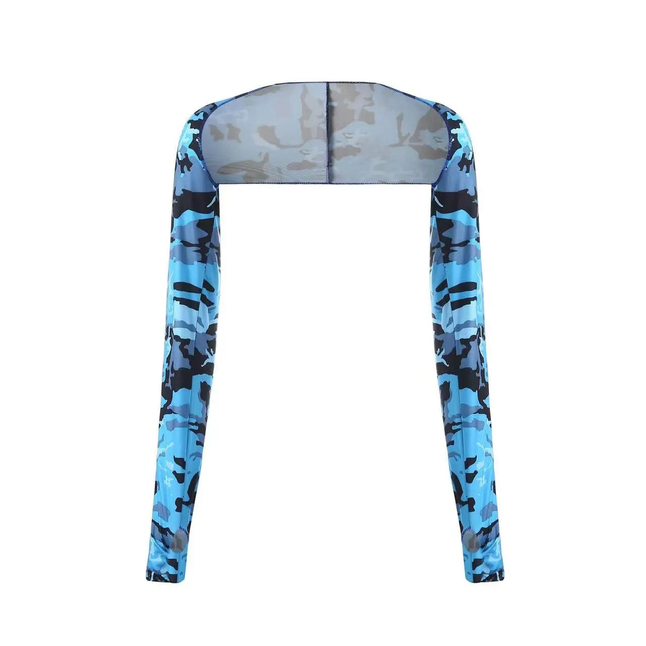 Nylon Ice Silk Arm Sleeves For Outdoor UV Protection