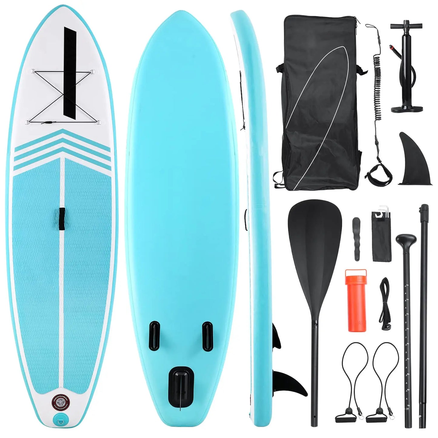 Inflatable Stand Up Paddle Board With Triple Action Pump