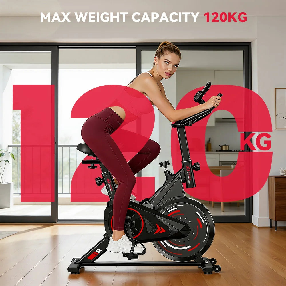 Botifly Exercise Bike Resistance Stationary Low Noise 6kg Flywheel